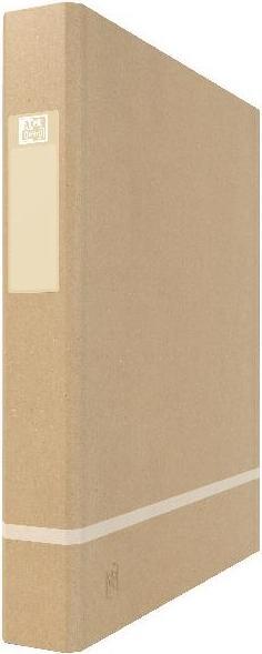 Immagine prodotto Elba Raccoglitore ad anelli Touareg, DIN A4, beige, cartone rigido a 2 anelli, larghezza dorso: 35 mm (A4, 32 mm, 1 pz.)
