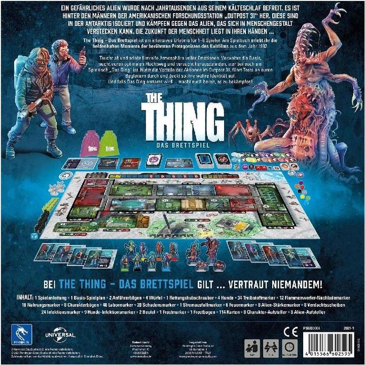 Produktbild The Thing (Deutsch, 1 - 8 Spieler)
