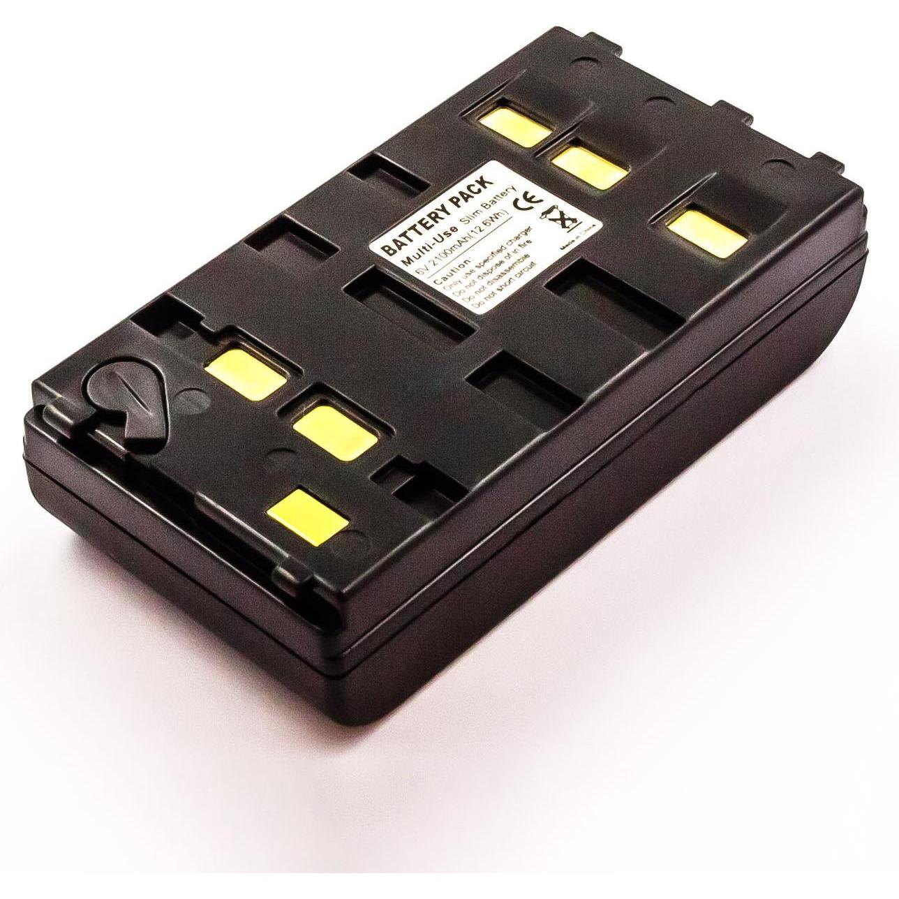 Thumbnail - AGI 11918 - 2100 mAh - 6 V - Nickel-Metallhydrid (NiMH) (Akku), Kamera Stromversorgung, Schwarz