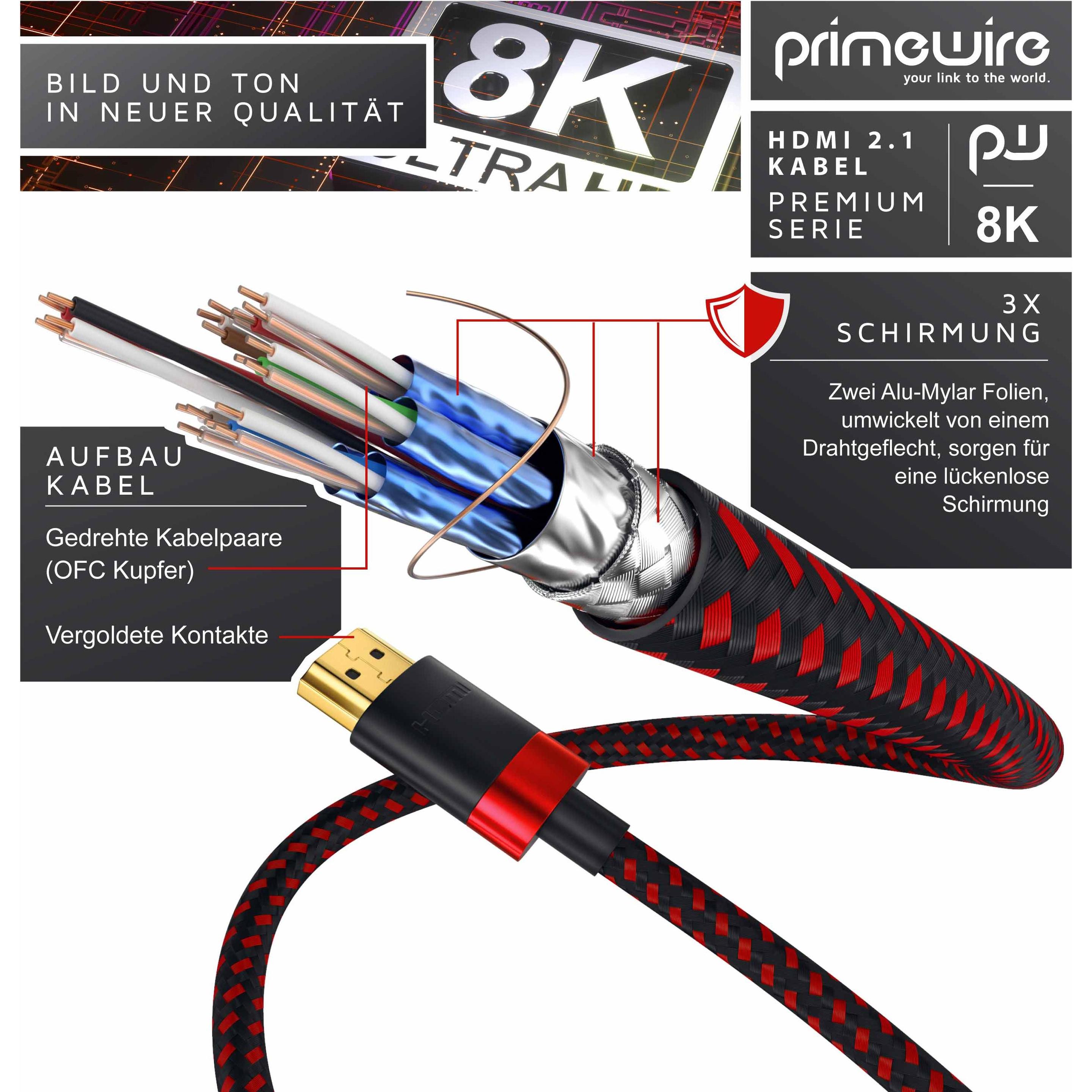 Thumbnail - Primewire HDMI – HDMI (0.50 m, HDMI), Video Kabel