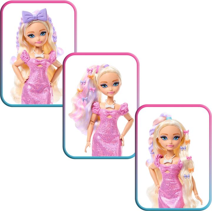 Actual product image Barbie Dream Besties Malibu Get Ready With Me Haarspiel-Puppe