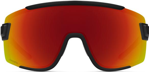 Image du produit Smith Chat sauvage (Noir mat, Miroir rouge, Rouge)