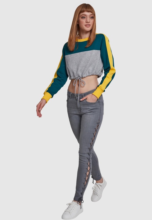 Immagine prodotto Urban Classics Girocollo a 3 toni da donna (XS)