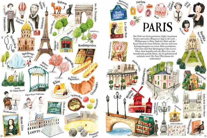 Produktbild Sedlácková:30 berühmte Städte (Deutsch, Jana Sedlácková, 2024)