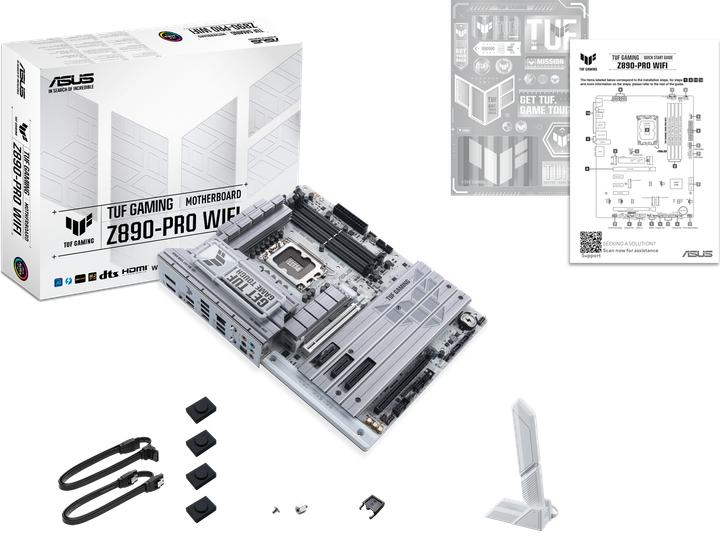 Productafbeelding ASUS TUF GAMING Z890-PRO WIFI (LGA 1851, Intel Z890, ATX)