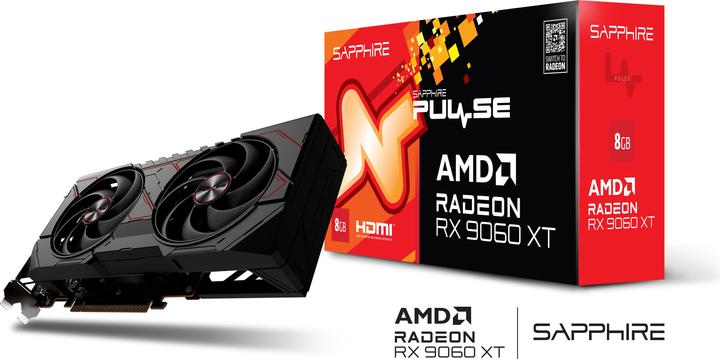 Produktbild Sapphire Pulse Radeon RX 9060 XT (8 GB)