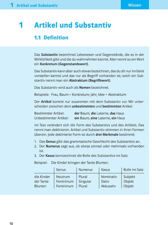Produktbild Schulgrammatik Deutsch ab Klasse 5. Regeln, Übungen und Tests (Deutsch, 2020)