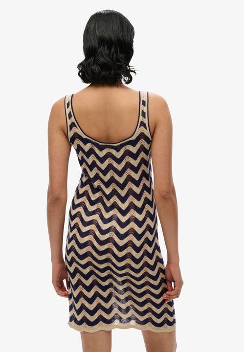 Produktbild Superdry Mini-Strickkleid mit Zickzackmuster (L)