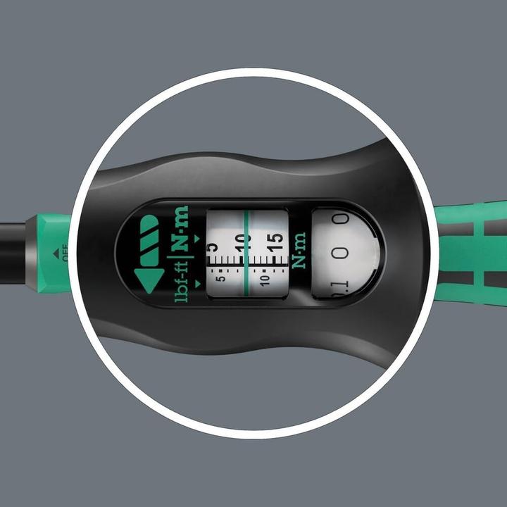 Actual product image Wera Click-Torque Lock A5 (1/4", 2.50 - 25 Nm)