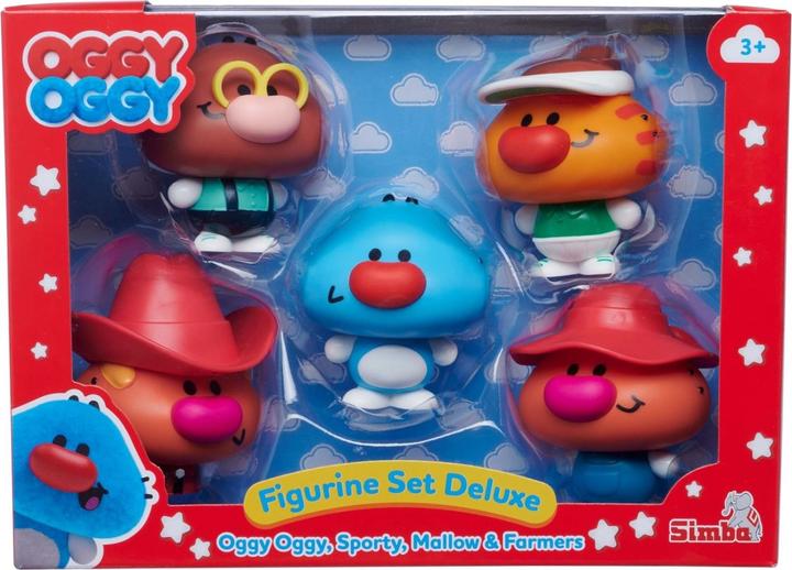 Image du produit Simba Set de figurines OGGY OGGY Deluxe (7 cm)