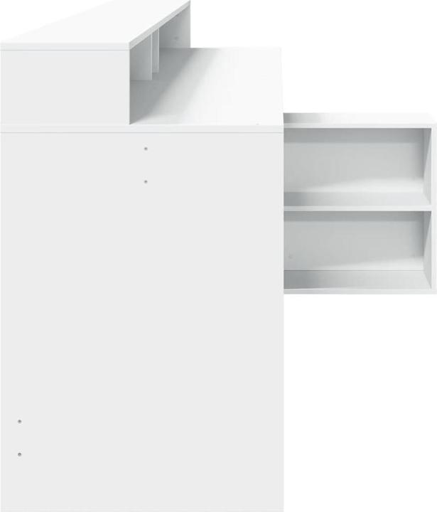 Immagine prodotto VidaXL Scrivania LED Scrivania per computer Scrivania da lavoro Scrivania per laptop Scrivania per ufficio (200 x 104 x 91 cm)
