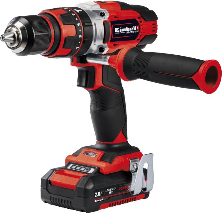 Actual product image Einhell Cordless impact drill TE-CD 18/48 Li Kit