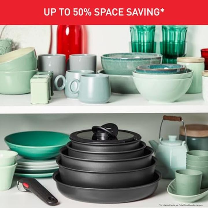 Produktbild Tefal Ingenio Daily Chef auf dem Pan Set 10-Stück (L7619302) (Pfannenset + Topfset, Aluminium)