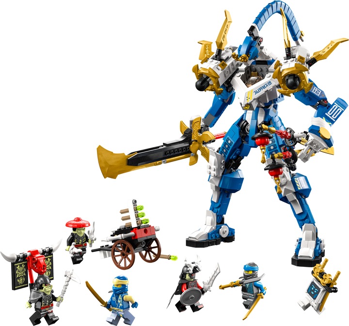 Actual product image LEGO Jay's Titan Mech (71785, LEGO Ninjago)