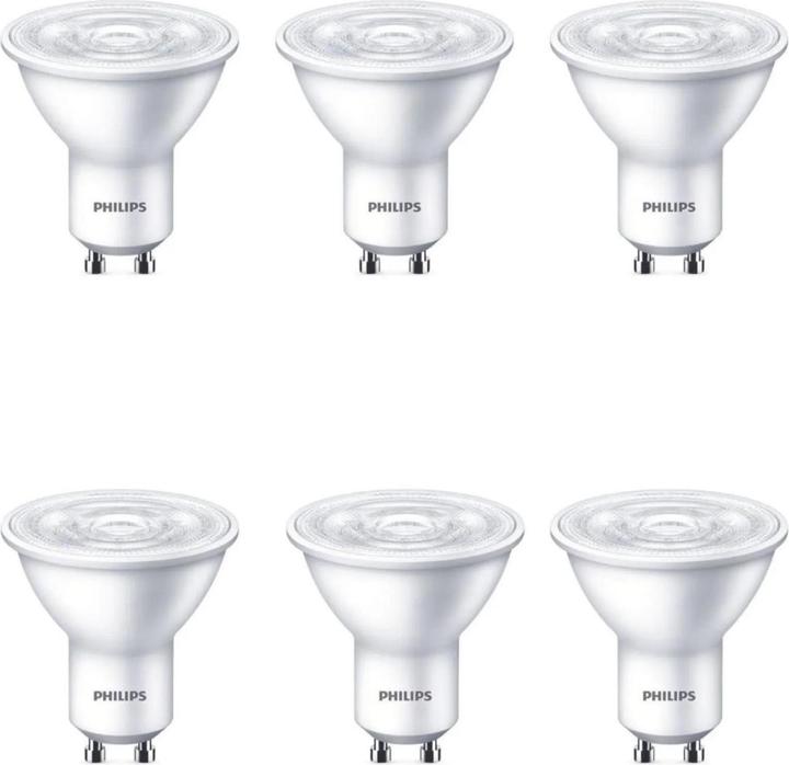 Produktbild Philips LED Lampe (GU10, 4.70 W, 345 lm, 6 x, F)