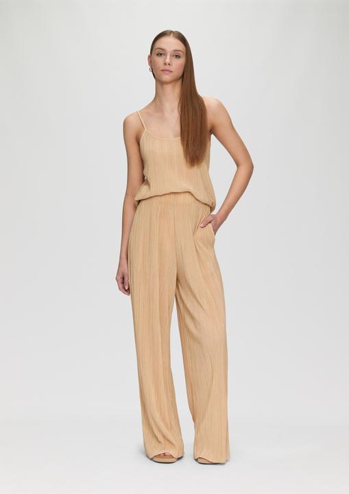 Actual product image S.Oliver Hose Plissierte Jersey-Hose mit Elastikbund (40)