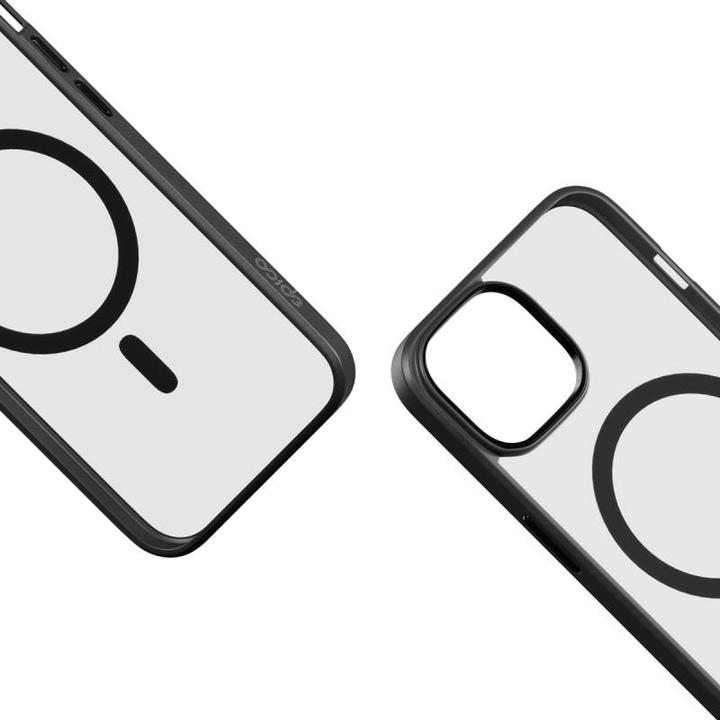 Produktbild Epico Mag+ Hero, iPhone 15 Plus - Case, Transparent/Black (Apple iPhone 15 Plus)