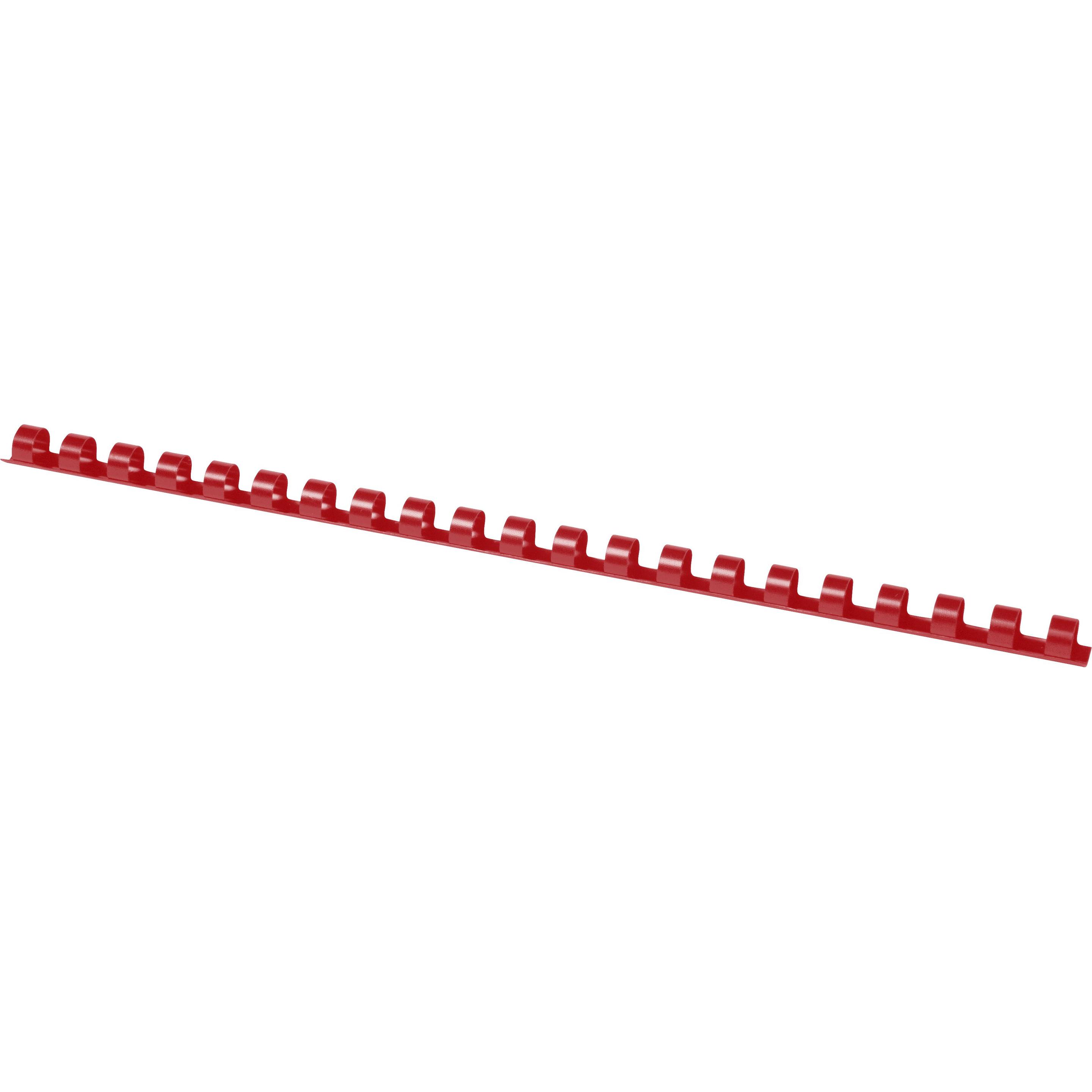 Office Products, Bindegerät Zubehör, Binderücken, 6mm, 100 stk., rot
