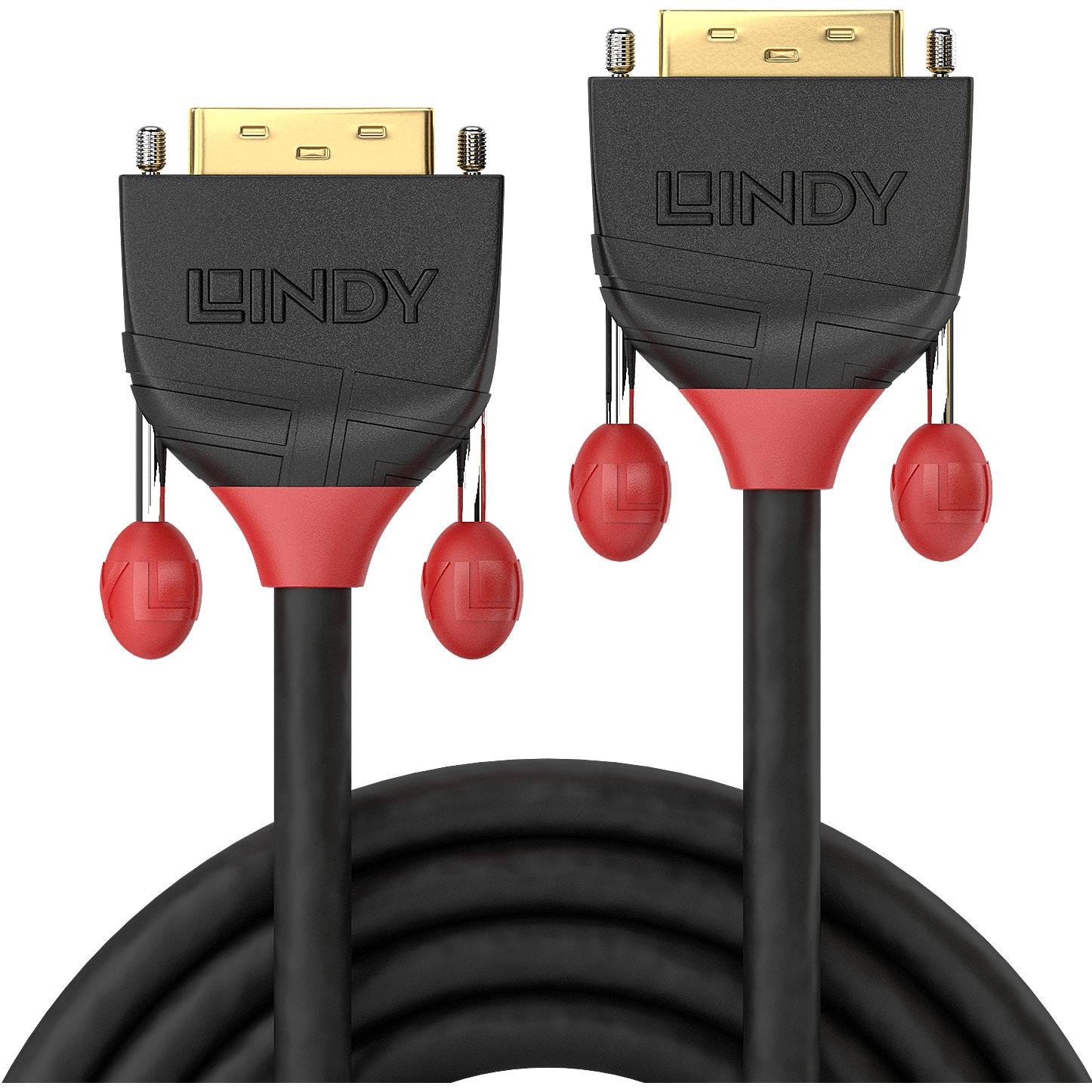Lindy Dvi — Dvi (1 m), Cavo video, Nero
