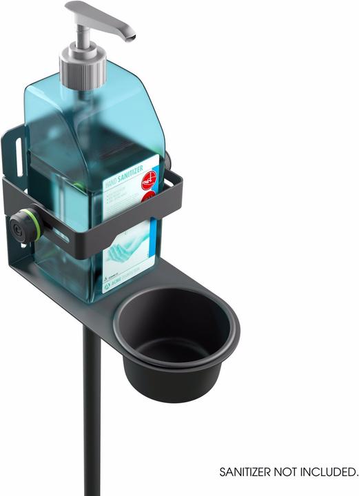 Actual product image Gravity MS 23 DIS 01 B Height-adjustable disinfectant stand