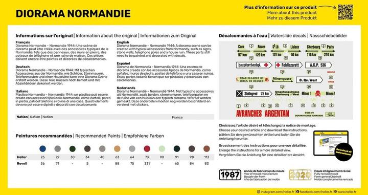 Produktbild Heller Diorama Normandie