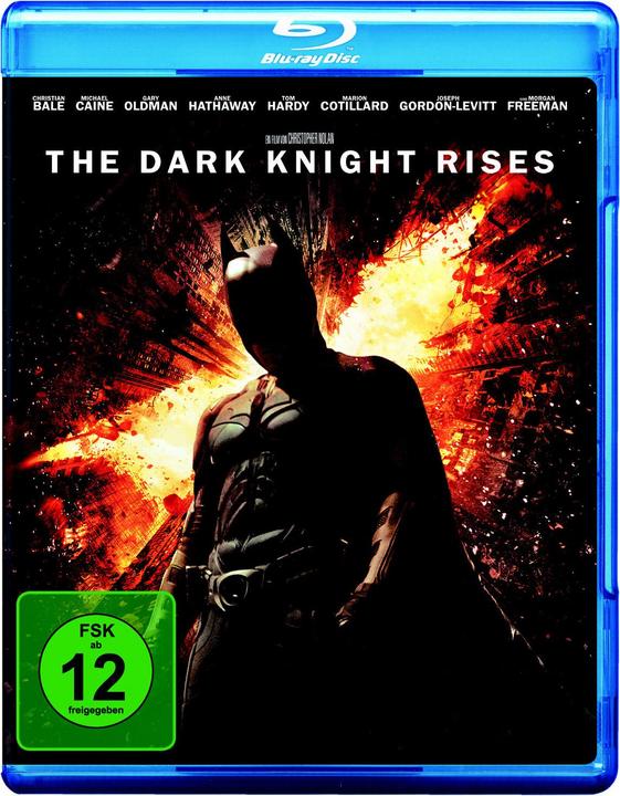 Batman - The Dark Knight Rises (Blu-ray, 2012, Allemand, Espagnol, Français, Italien, Anglais)