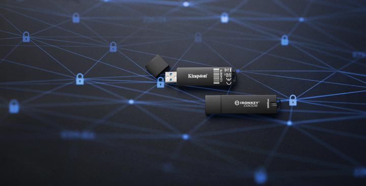 Produktbild Kingston IronKey D300 128 GB Encrypted U (128 GB, USB-A)