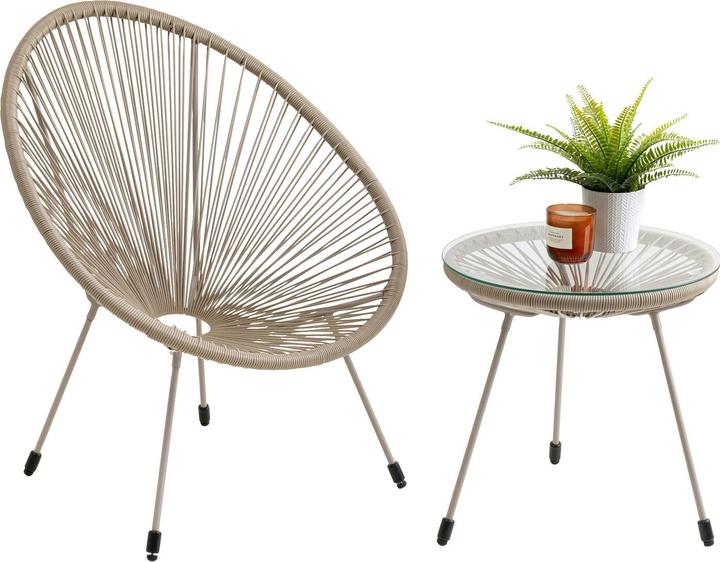 Produktbild Kare Design Sessel Acapulco Mono Greige