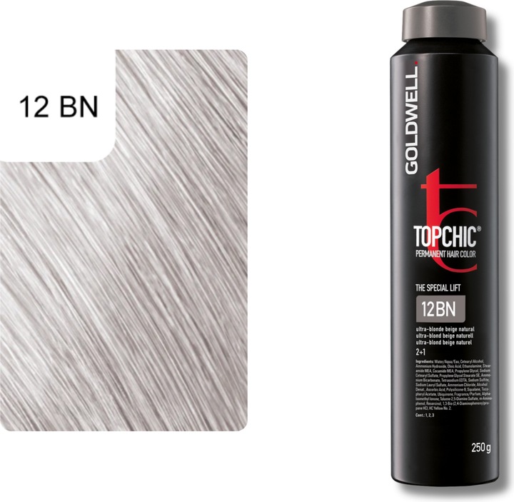Actual product image Goldwell Topchic (12-BN ultra blond beige naturel)