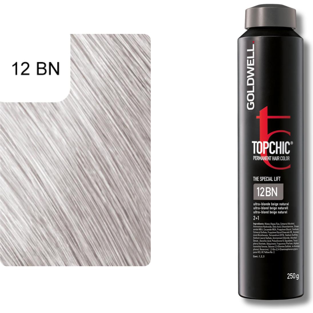 Thumbnail - Goldwell, Haarfarbe, Topchic (12-BN ultra blond beige naturel)