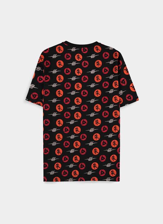 Actual product image Difuzed NARUTO SHIPPUDEN - Naruto Symbols - T-shirt Noir Homme (M) (M)
