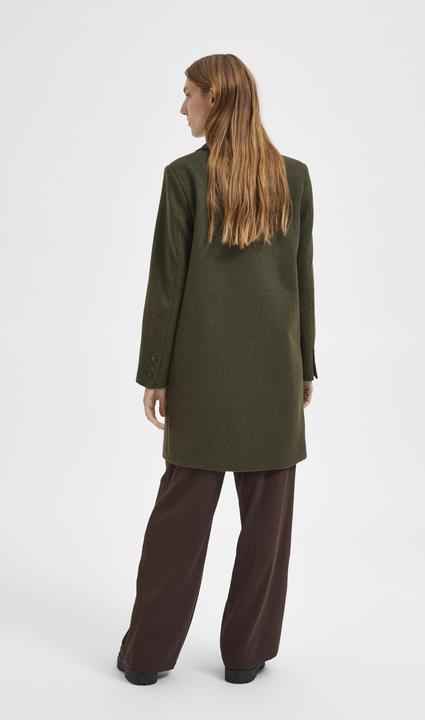 Actual product image Selected Wool blend coat