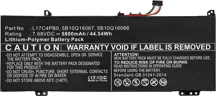 Produktbild CoreParts MBXLE-BA0191 Notebook-Ersatzteil Akku (1 Zellen, 5800 mAh)