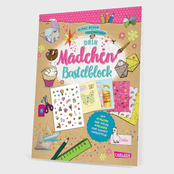 Immagine prodotto Dein Mädchen-Bastelblock (Tedesco, Christiane Hahn, Nikki Bush, 2024)