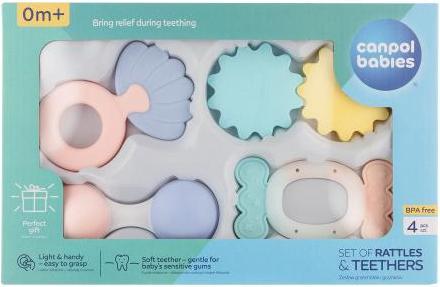 Actual product image Canpol Set Of Rattles And Teethers