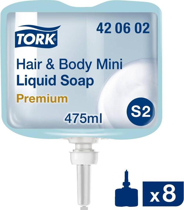 Produktbild Tork Hair & Body Mini 420602 Flüssigseife 475 ml 8 St. (475 ml)
