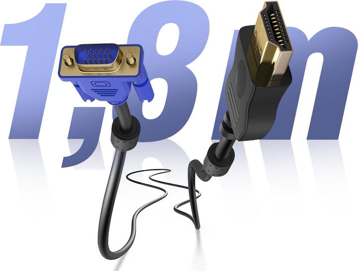 Image du produit Avizar HDMI (type A) - VGA (1.80 m)