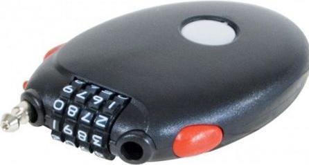 Actual product image Dacomex Padlock with retractable cable