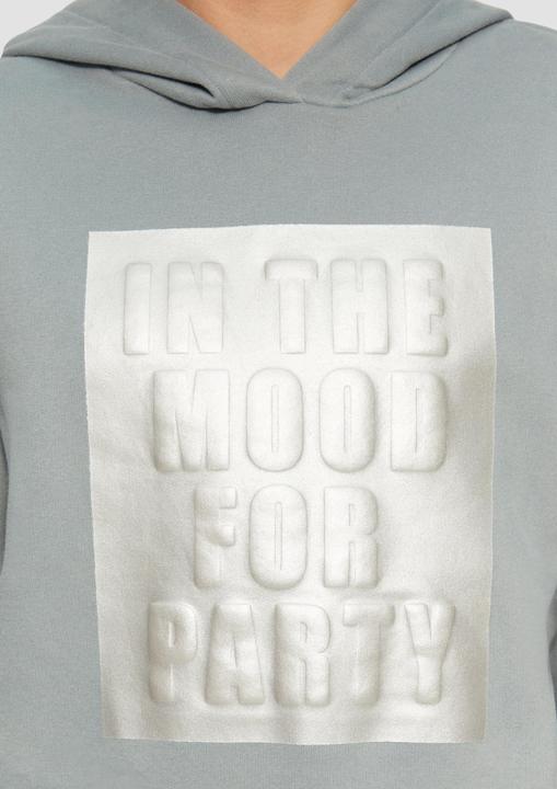Image du produit S.Oliver Sweatshirt Wärmender Hoodie mit Metallic-Print (134, 140)