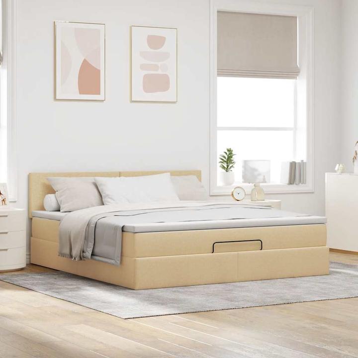 Produktbild vidaXL Ottoman-Bett (160 x 200 cm)