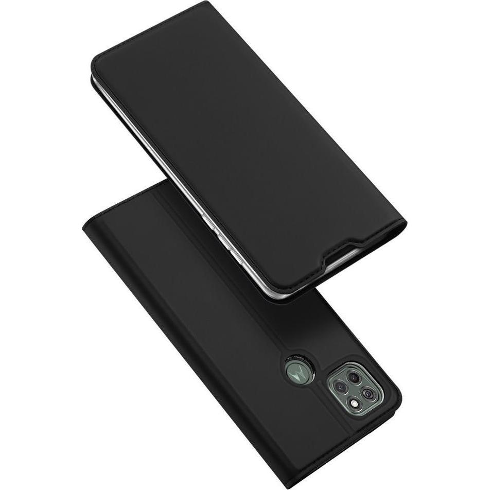Dux Ducis Skin Pro Series Bookcover (Motorola Moto G9 Power), Smartphone Hülle, Schwarz