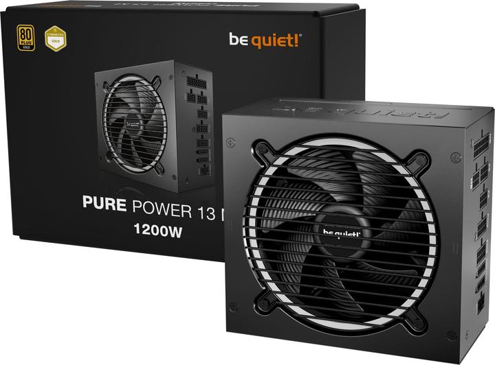 Produktbild be quiet! Pure Power 13 M 1200 Watt Netzteil 80+ Gold ATX 3.1 PCIe5.1 modular (1200 W)