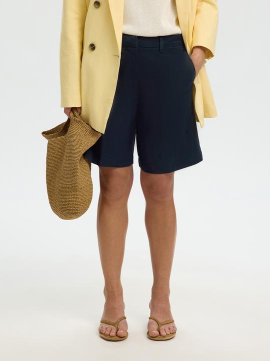 Image du produit Selected Wide Fit Baumwoll Shorts (34)