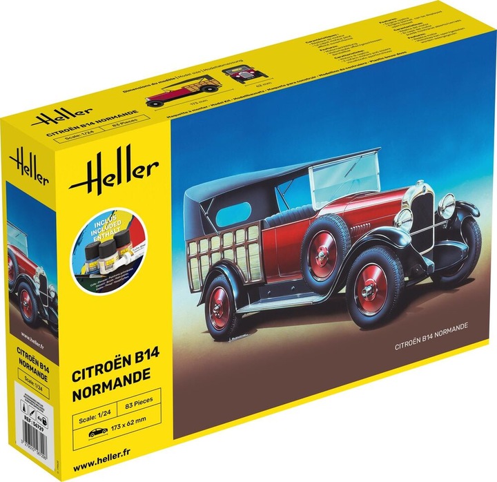 Actual product image Heller STARTER KIT Citroen B14 Normande