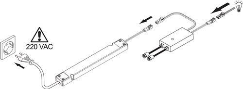 Actual product image L&S Mini IR-Sensorschalter, 2er set, 24V