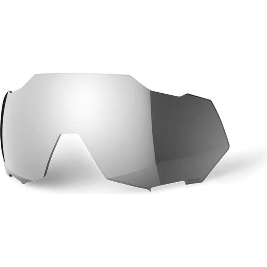 100%, Brillen Zubehör, Speedtrap Ersatzlinse - Silver Mirror, Silber