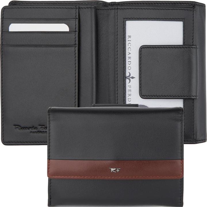 Immagine prodotto Riccardo Ferducci Portafoglio con cerniera da donna, RFID