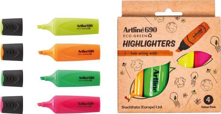 Produktbild Artline Highlighter 690 ECO-GREEN (4) (Highlighter)