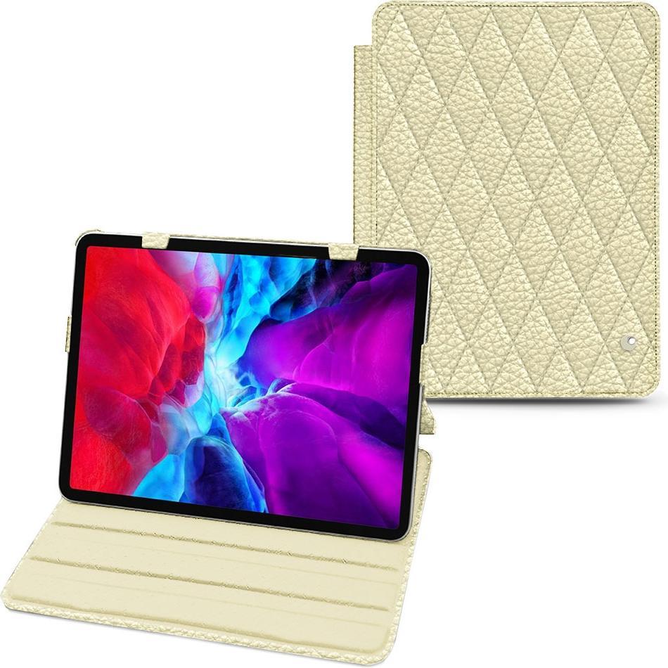 Noreve Lederschutzhülle horizontal (iPad Pro 11 2020 (2. Gen)), Tablet Hülle, Beige