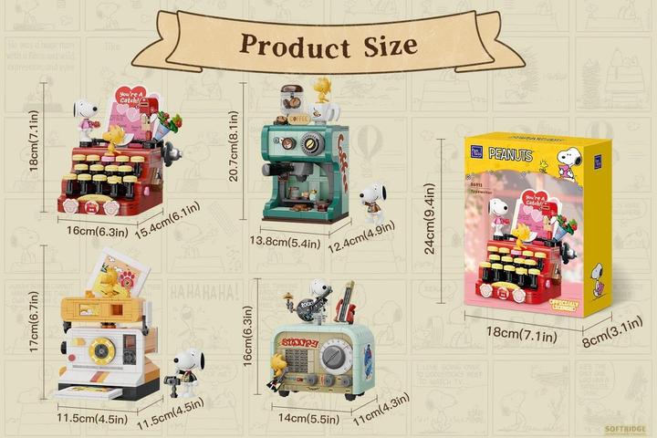 Image du produit Pantasy Peanuts - Snoopy Retro Time Sofortbildkamera